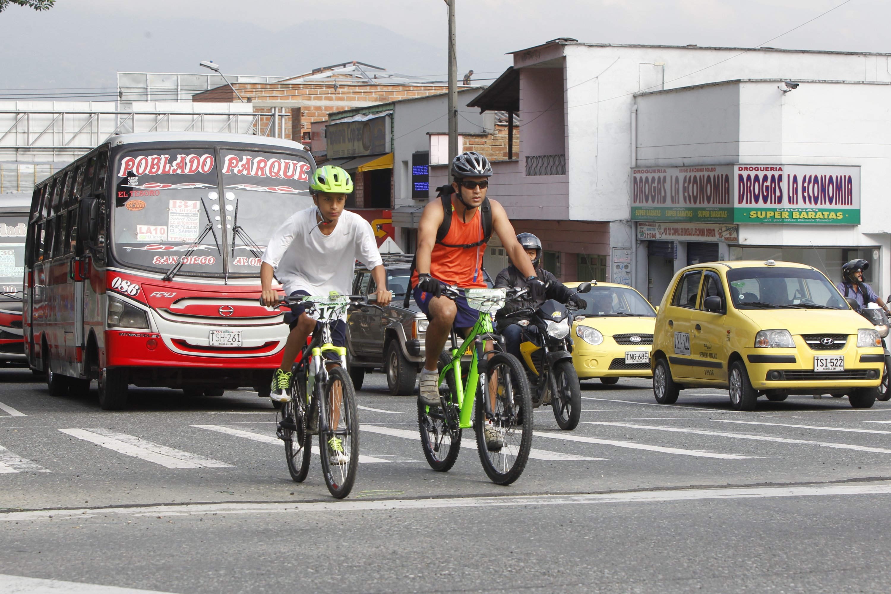 El Día Sin Carro en la Ciudad de Medellín Antes era Obligatoria.
