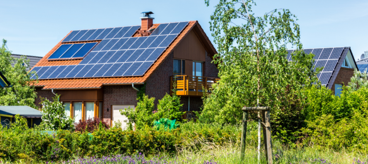 Paneles solares casa