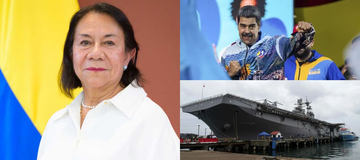 La canciller Rosa Villavicencio se refirió al despliegue de tropas en el Caribe.
