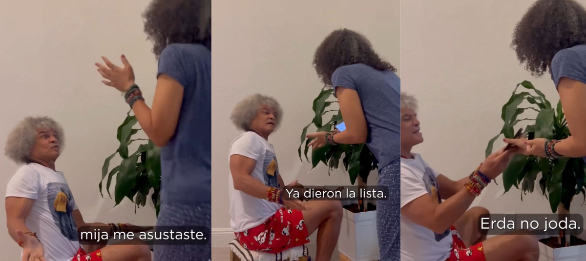 Así inició la publicación que muestra su postura.