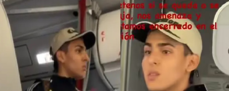 Joven de 21 años que amenazó a pasajeros